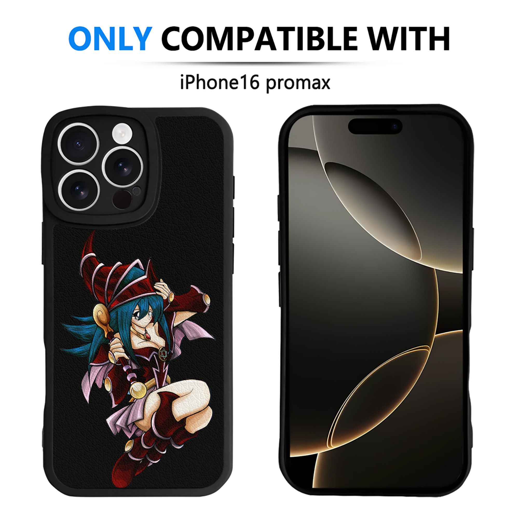 遊☆戯☆王 Yu-Gi-Oh! 【iPhone 16シリーズ対応】シリコンスマホケース（レザー調） 材質：シリコン